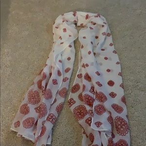 Floral scarf